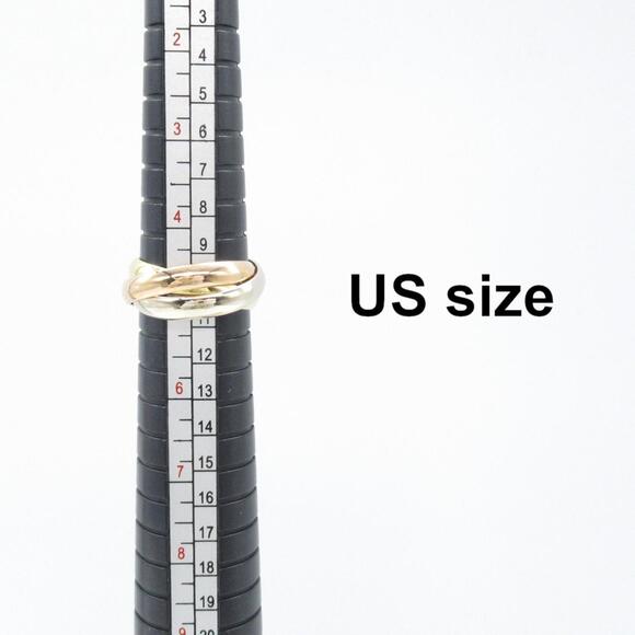 CARTIER 18k Gold Trinity Ring - Picture 5 of 6